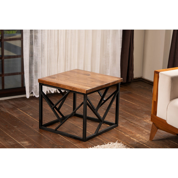 Bless international Jaimes Solid Wood Frame End Table Wayfair